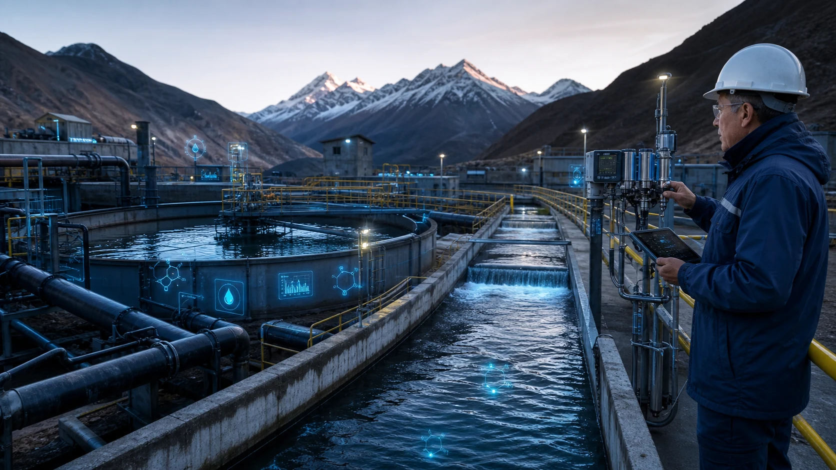 Aguas Ácidas de Mina y Efluentes Cianurados Pro™ — Tratamiento de Agua