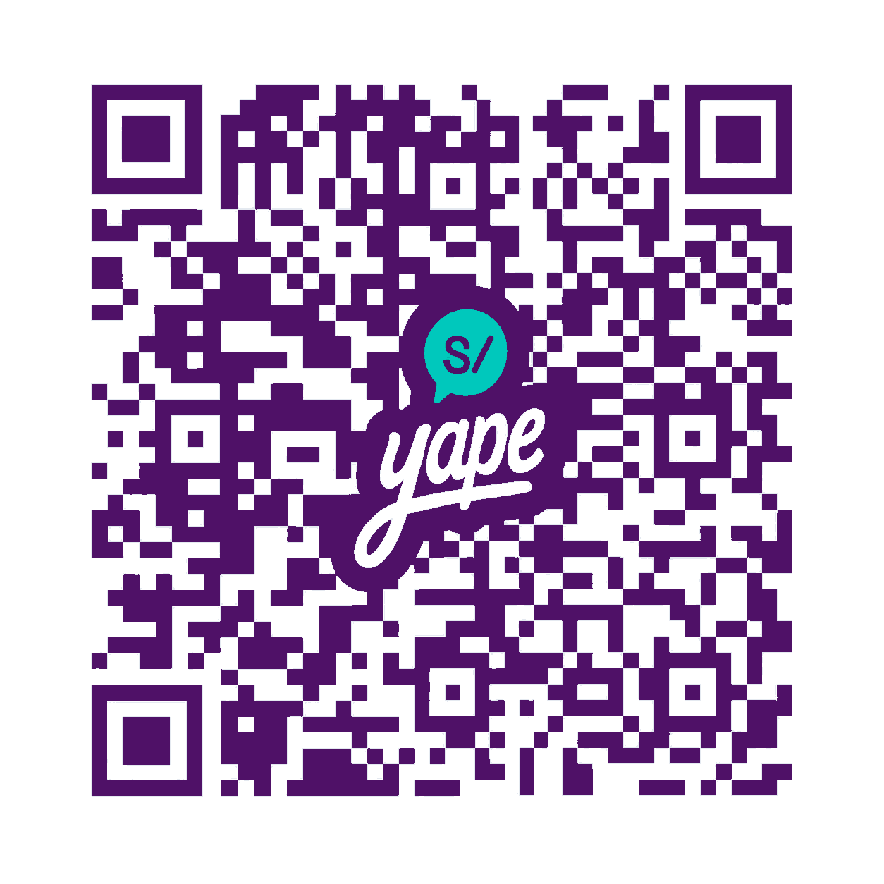 Código QR oficial de Yape para pagar la inscripción IMINPAC
